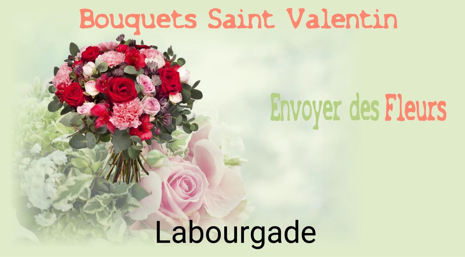 Roses de Saint-Valentin livrées à Labourgade